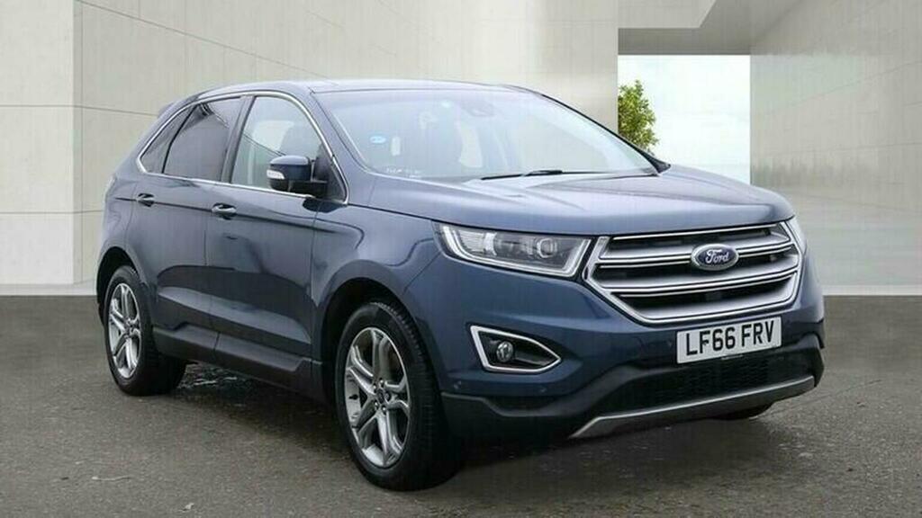 Ford Edge 2.0 Tdci Titanium Powershift Awd Euro 6 Ss Blue