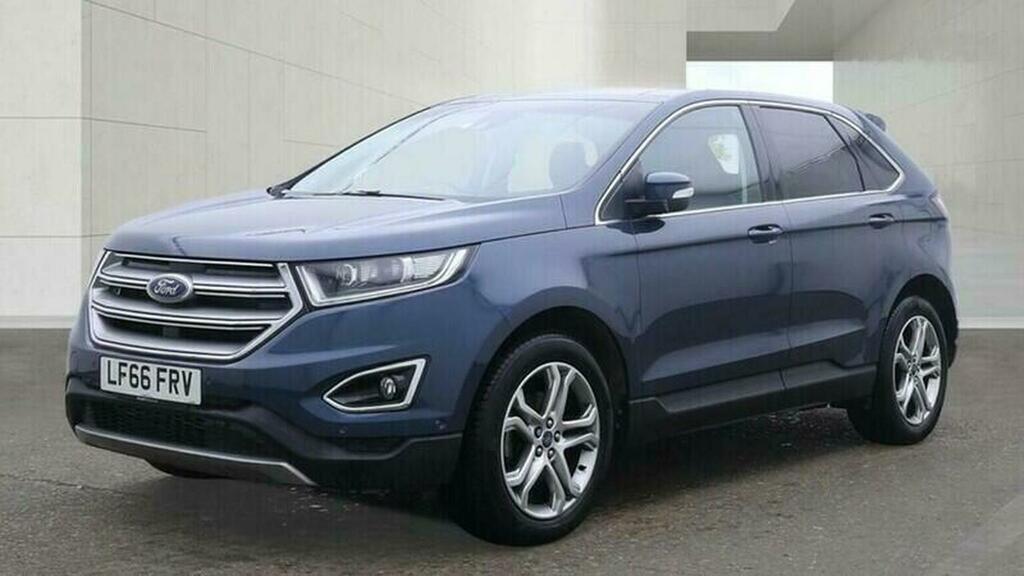 Ford Edge 2.0 Tdci Titanium Powershift Awd Euro 6 Ss Blue #2