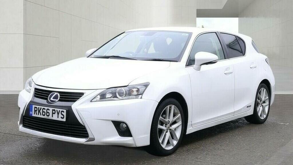 Lexus CT 1.8 200H Luxury Cvt Euro 6 Ss White #2