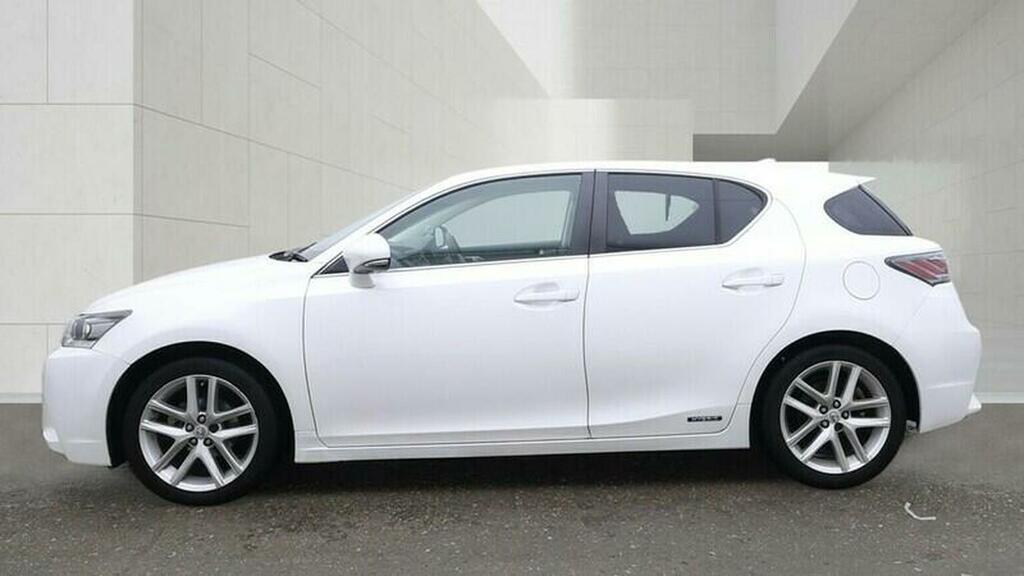 Lexus CT 1.8 200H Luxury Cvt Euro 6 Ss White #6