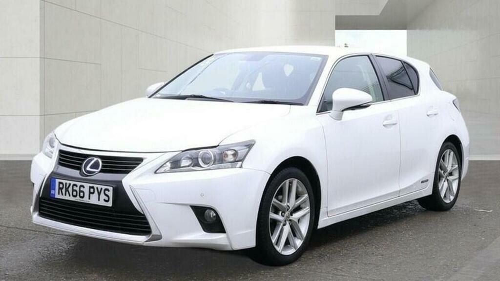 Lexus CT Hatchback 1.8 200H F Sport Cvt Euro 6 Ss 2 White #15