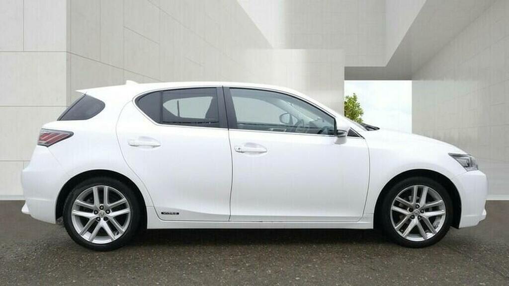 Lexus CT 1.8 200H Luxury Cvt Euro 6 Ss White #5