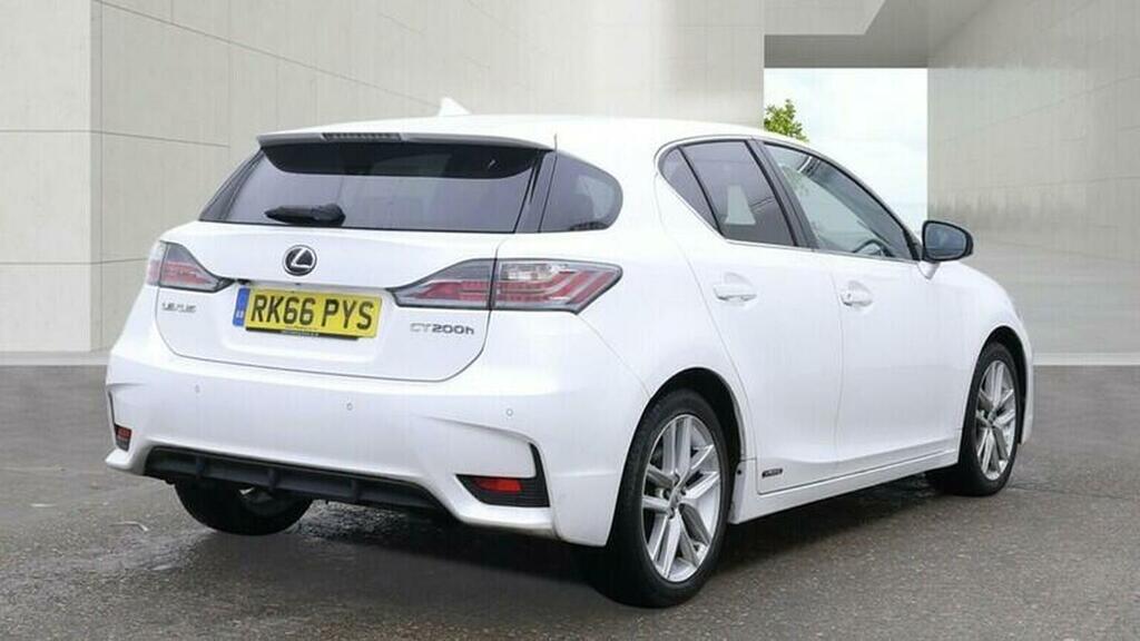 Lexus CT 1.8 200H Luxury Cvt Euro 6 Ss White #4