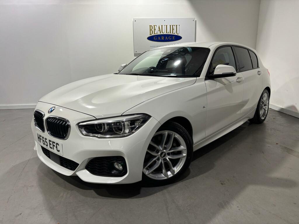 BMW 1 Series M Sport White