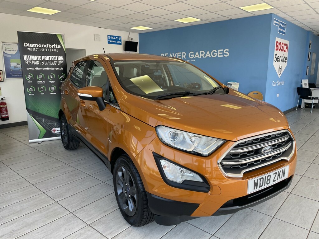 Ford Ecosport 1.0 T Ecoboost Zetec Orange