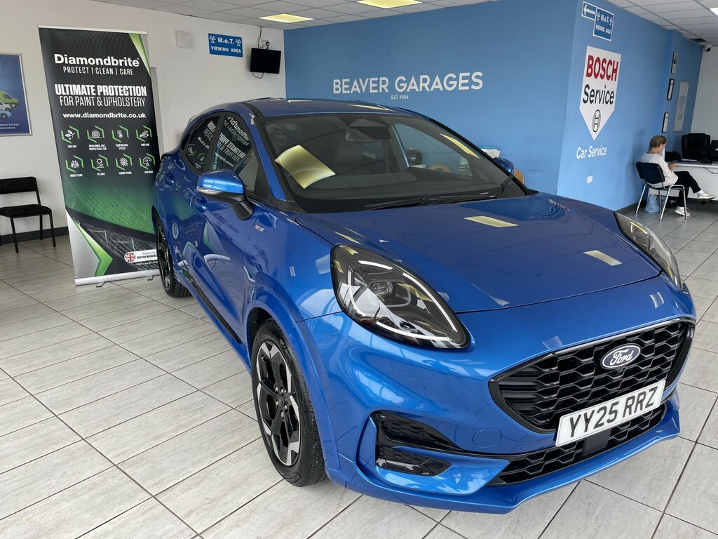 Ford Puma 1.0 Puma St-line X 1.0L Ecoboost 125Ps Mhev Blue
