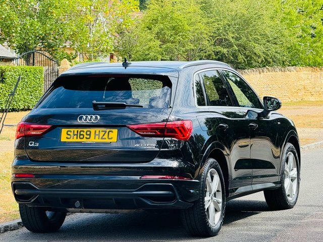 Audi Q3 2.0 Tfsi 40 S Line Suv S Tronic Quattro SH69HZC Black #5