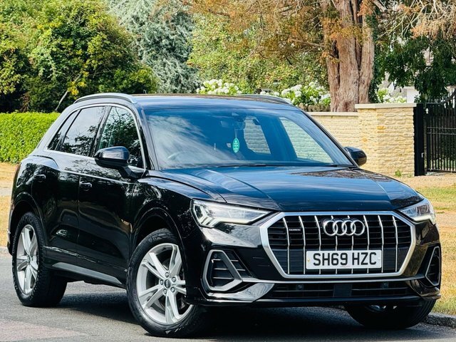 Audi Q3 2.0 Tfsi 40 S Line Suv S Tronic Quattro SH69HZC Black #2