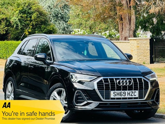 Audi Q3 2.0 Tfsi 40 S Line Suv S Tronic Quattro SH69HZC Black