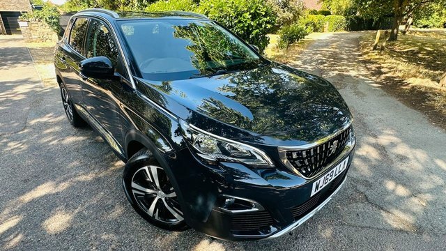Peugeot 3008 1.2 Puretech Allure Suv Euro 6 WJ69LLA Black #3