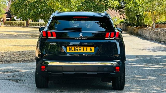 Peugeot 3008 1.2 Puretech Allure Suv Euro 6 WJ69LLA Black #6