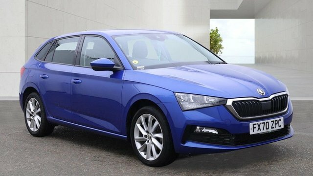Skoda Scala 1.6 Tdi Se L Hatchback Dsg Euro 6 S S Blue