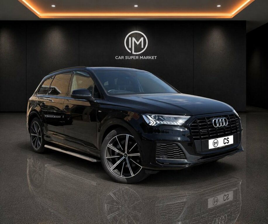 Audi Q7 3L Black Edition Black #2