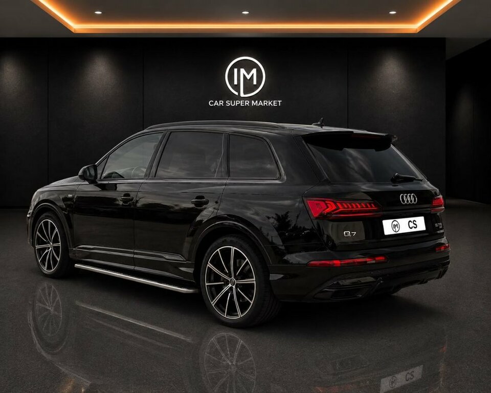 Audi Q7 3L Black Edition Black #4