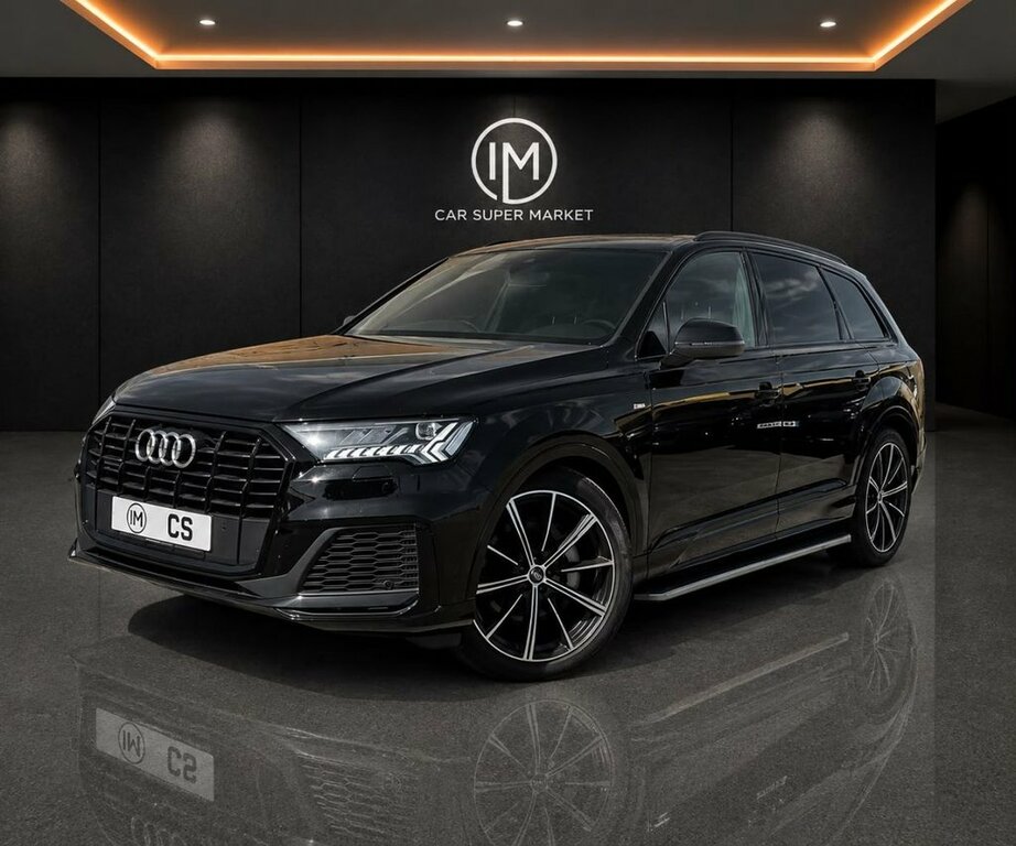 Audi Q7 3L Black Edition Black #3