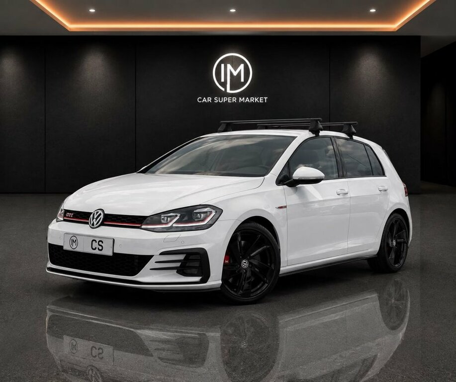 Volkswagen Golf 2L Gti Performance White #3