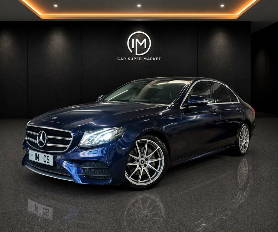 Mercedes-Benz E Class 2L Amg Line Edition Blue #3