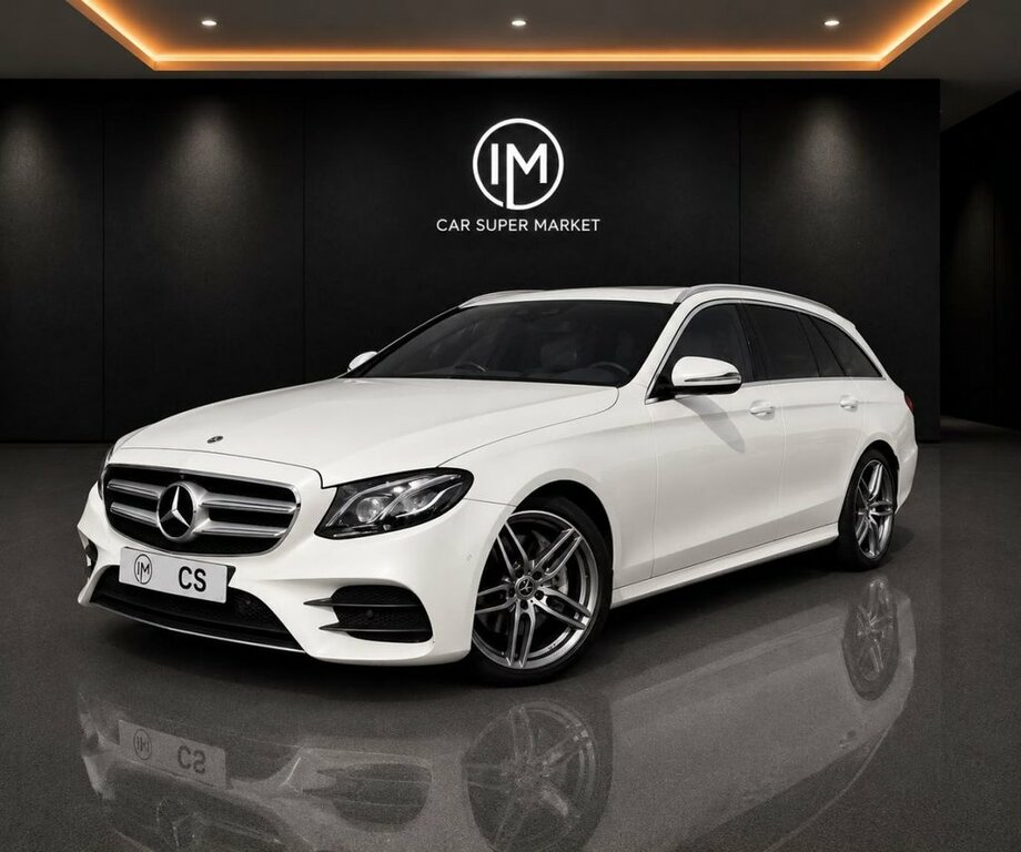 Mercedes-Benz E Class 2L Amg Line White #3