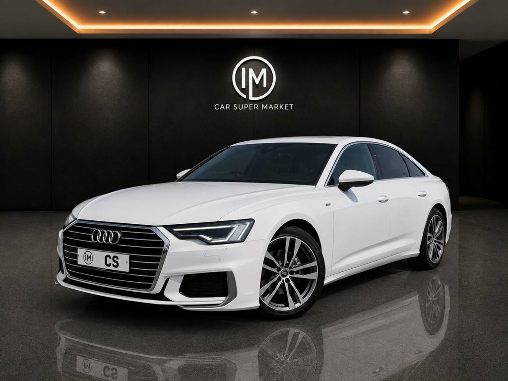 Audi A6 Saloon 2L S Line White #3
