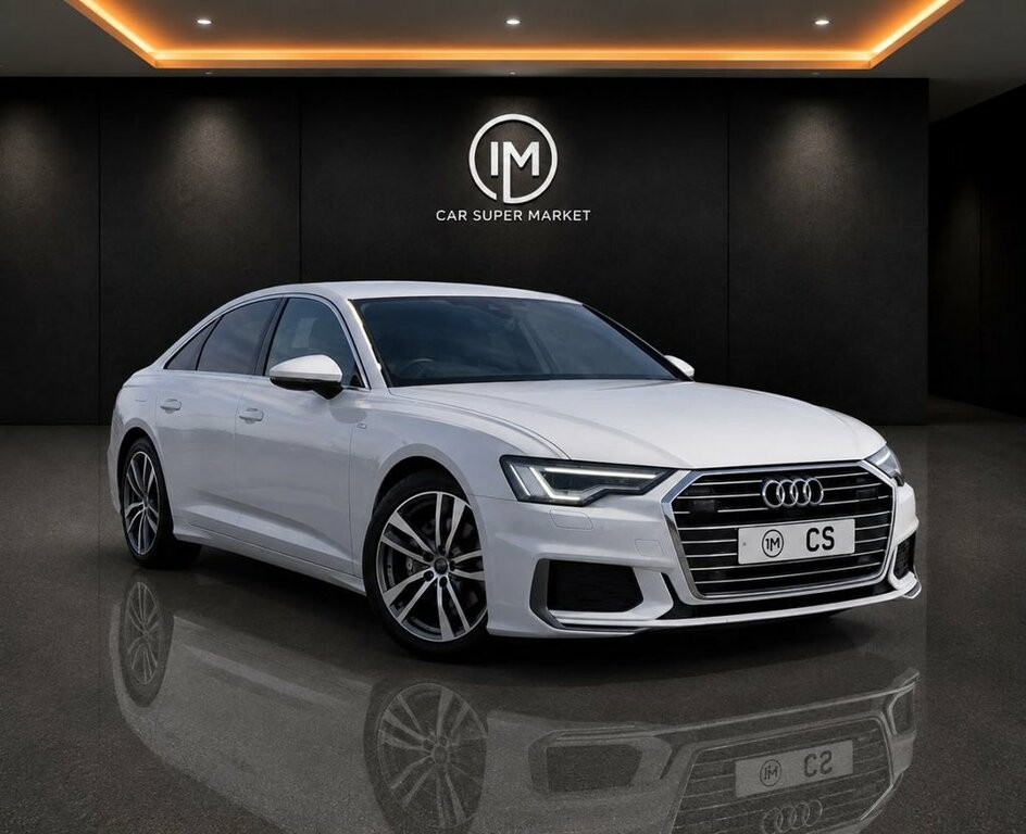 Audi A6 Saloon 2L S Line White #2