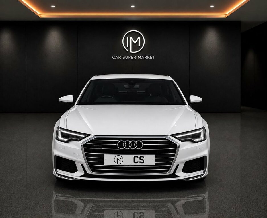 Audi A6 Saloon 2L S Line White