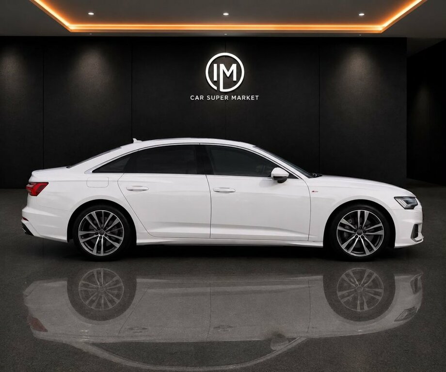 Audi A6 Saloon 2L S Line White #6