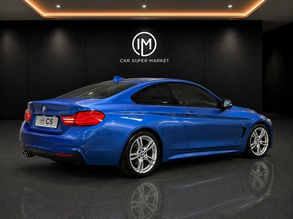 BMW 4 Series Gran Coupe 2L M Sport Blue #6