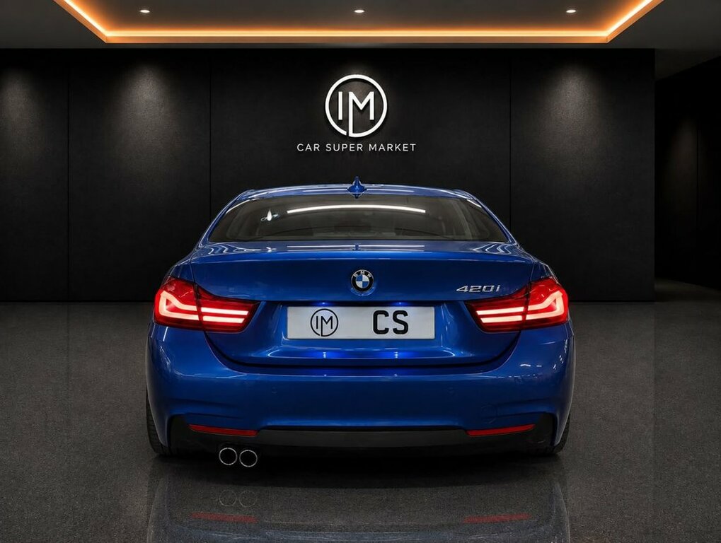 BMW 4 Series Gran Coupe 2L M Sport Blue #5