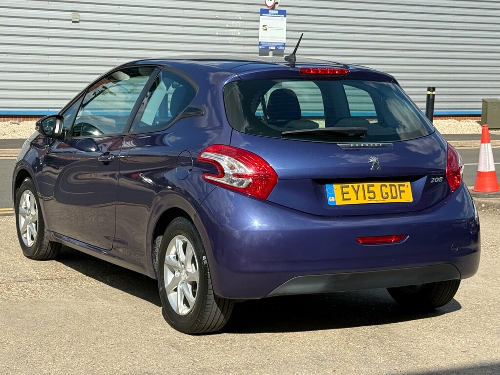 Peugeot 208 1.2 Vti Puretech Active Hatchback Manua Blue #6