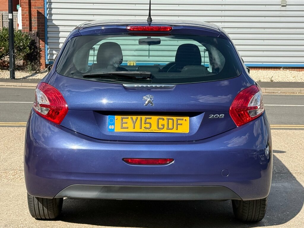 Peugeot 208 1.2 Vti Puretech Active Hatchback Manua Blue #5