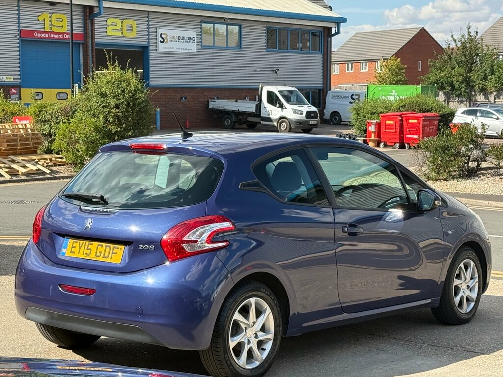 Peugeot 208 1.2 Vti Puretech Active Hatchback Manua Blue #4