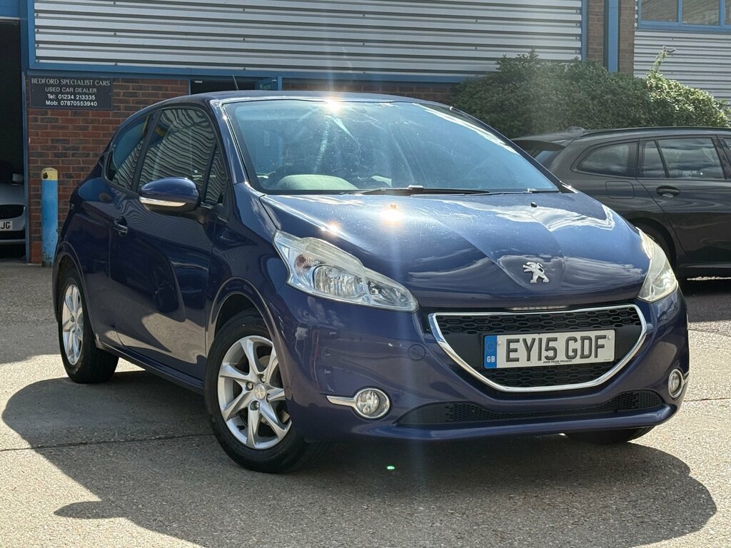 Peugeot 208 1.2 Vti Puretech Active Hatchback Manua Blue