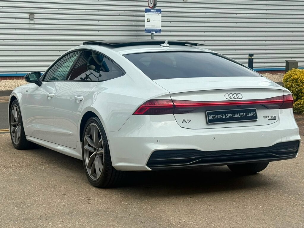 Audi A7 3.0 Tdi V6 50 Black Edition Sportback T SD22WDE White #5