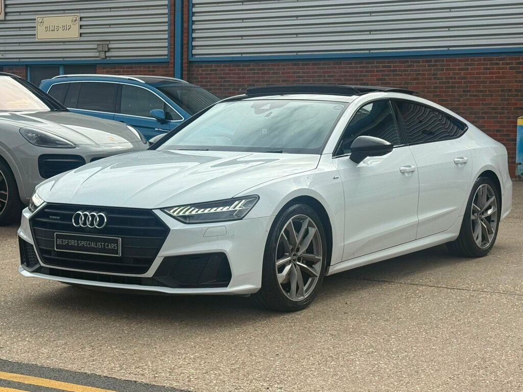 Audi A7 3.0 Tdi V6 50 Black Edition Sportback T SD22WDE White #4