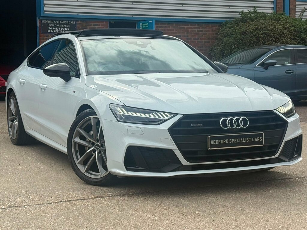 Audi A7 3.0 Tdi V6 50 Black Edition Sportback T White