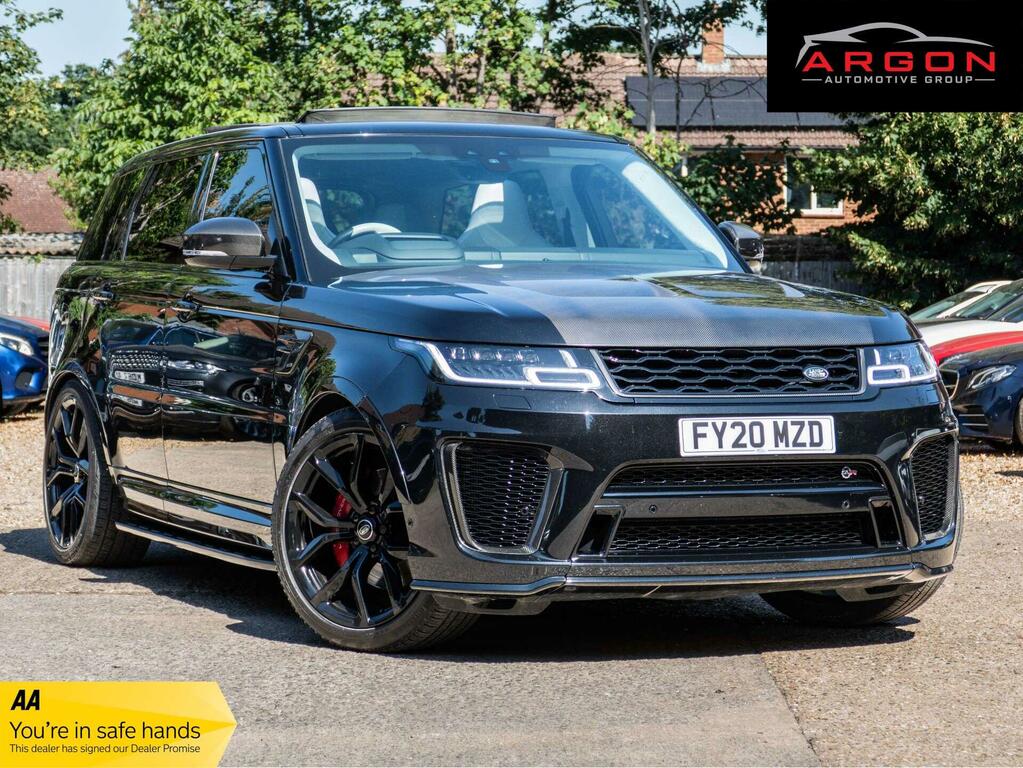 Land Rover Range Rover Sport 5.0 P575 V8 Svr 4Wd Euro 6 Ss FY20MZD Black
