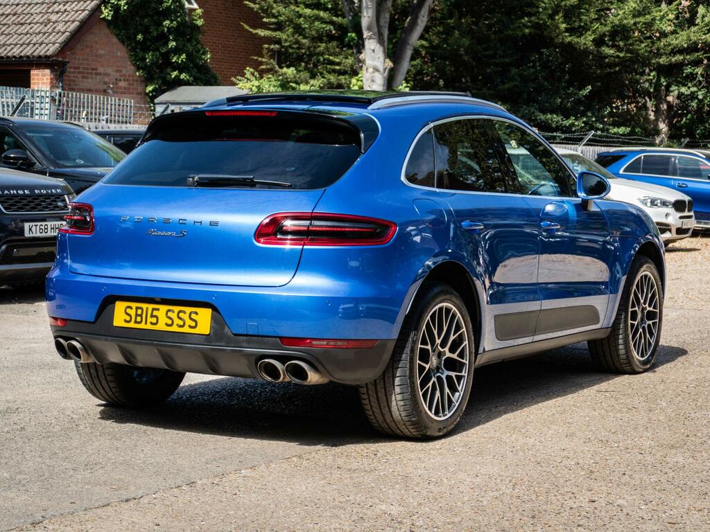 Porsche Macan 3.0L V6 S Pdk Pan Roof 21 Turbo Style Alloys Cam Blue #17