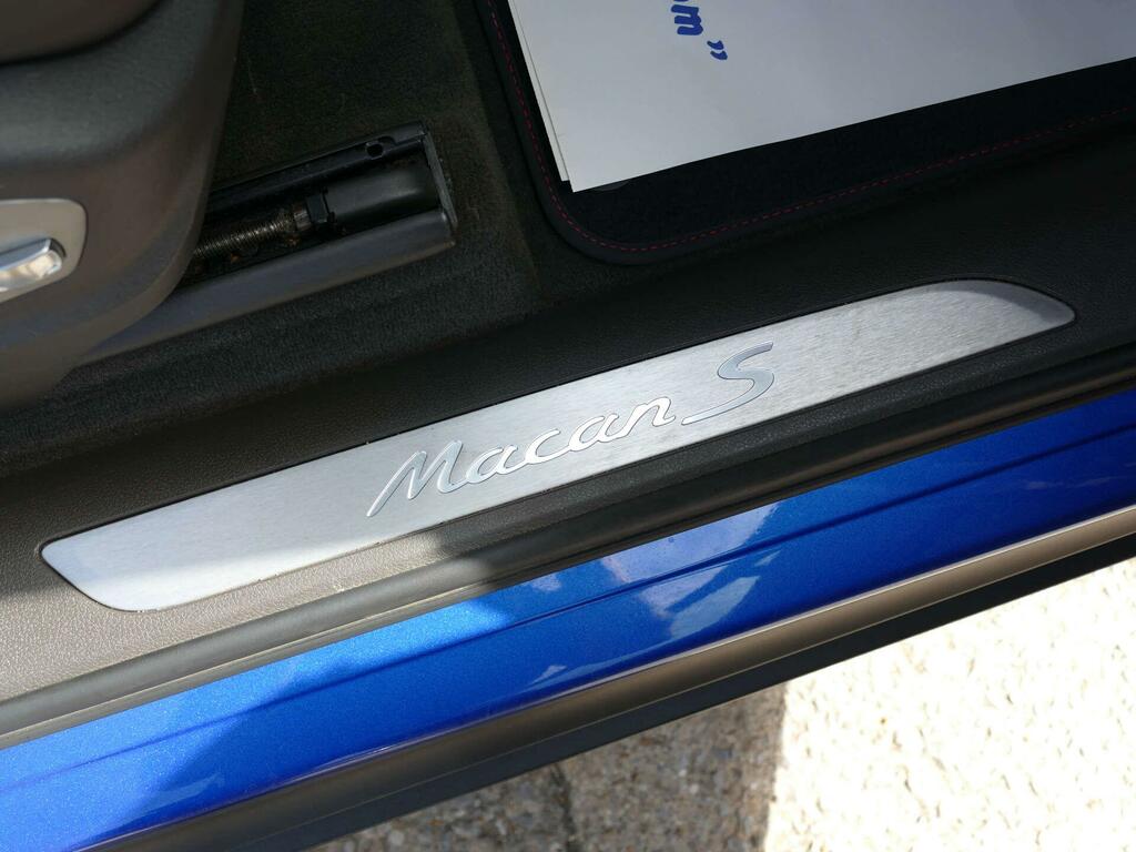 Porsche Macan 3.0L V6 S Pdk Pan Roof 21 Turbo Style Alloys Cam Blue #48