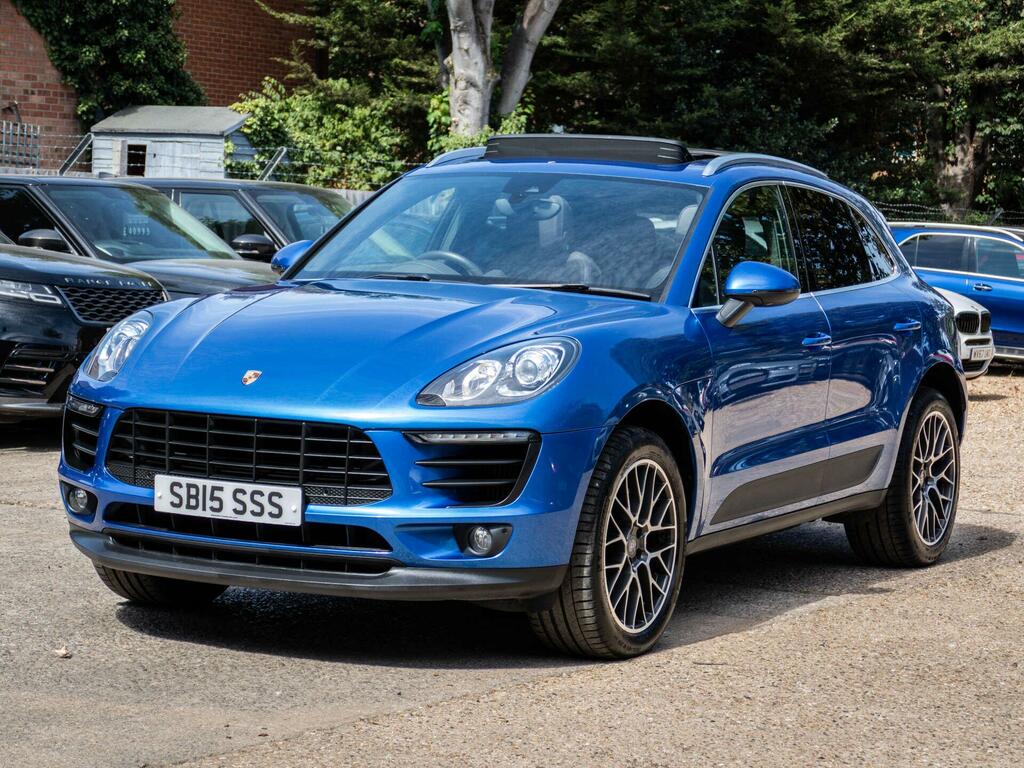 Porsche Macan 3.0L V6 S Pdk Pan Roof 21 Turbo Style Alloys Cam Blue #10