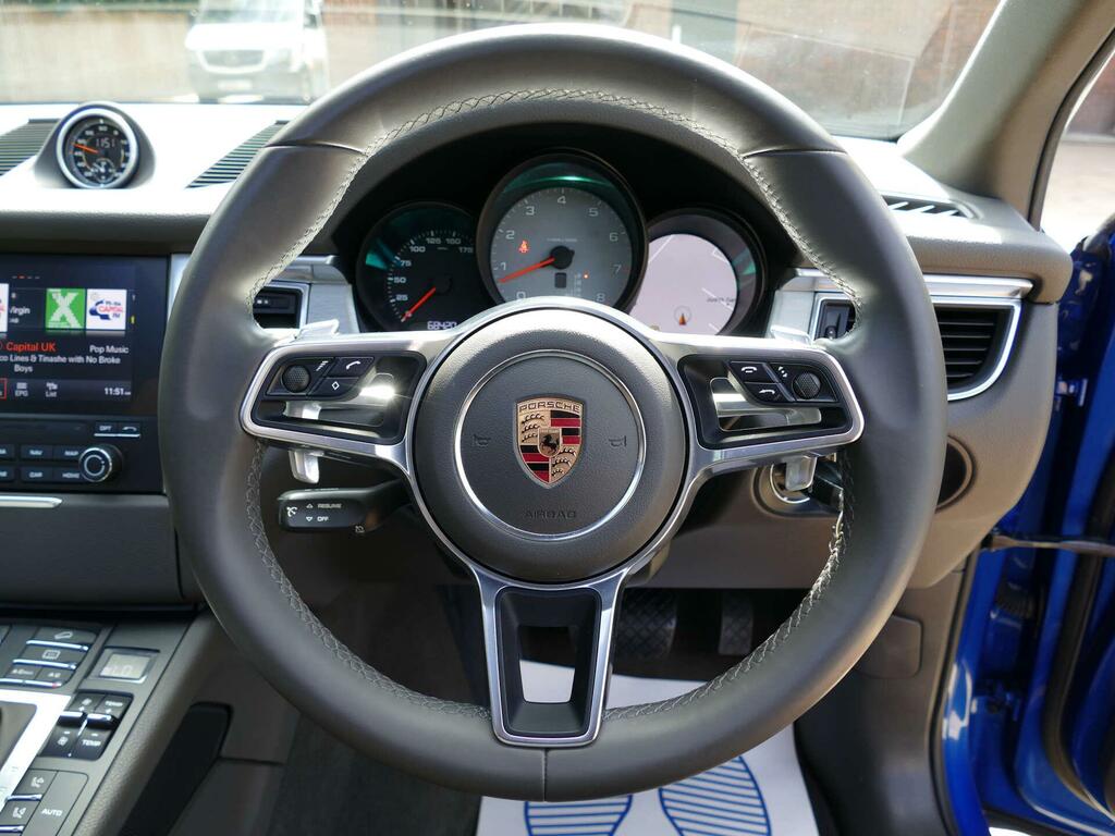 Porsche Macan 3.0L V6 S Pdk Pan Roof 21 Turbo Style Alloys Cam Blue #33