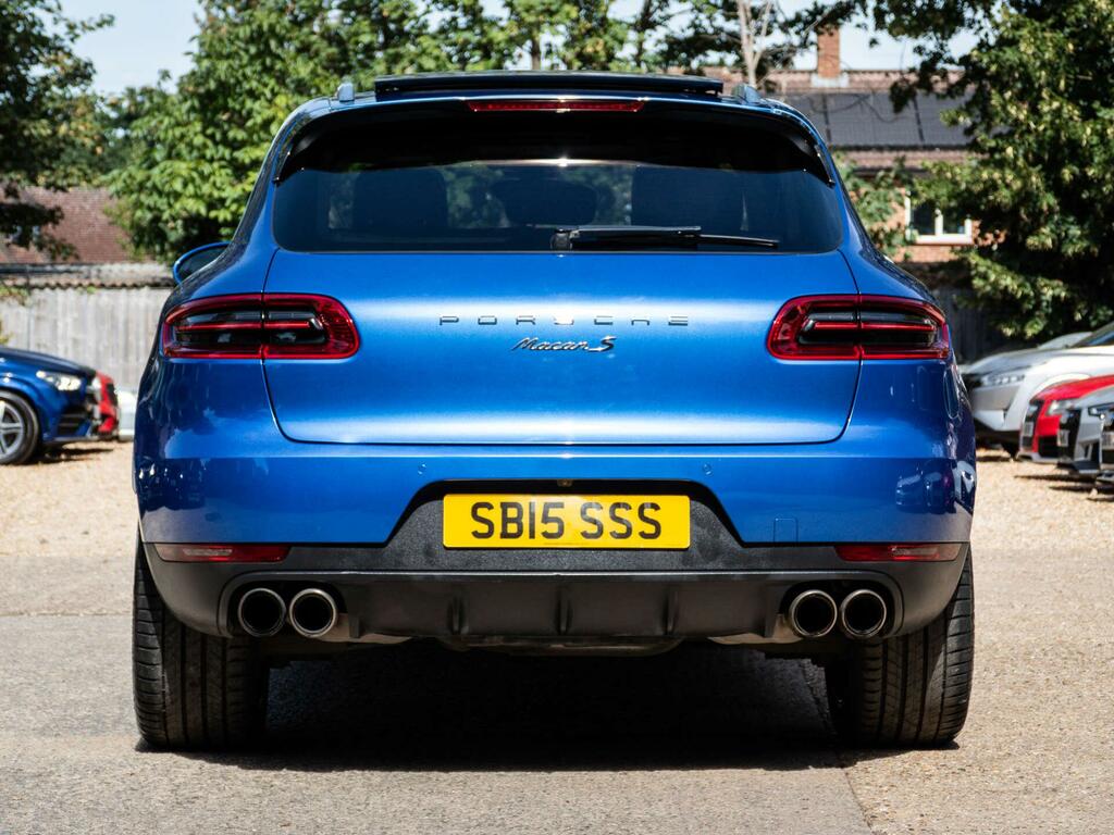 Porsche Macan 3.0L V6 S Pdk Pan Roof 21 Turbo Style Alloys Cam Blue #15