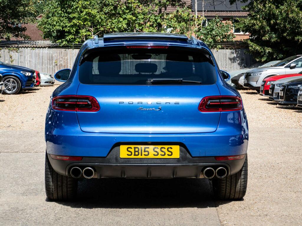 Porsche Macan 3.0L V6 S Pdk Pan Roof 21 Turbo Style Alloys Cam Blue #14