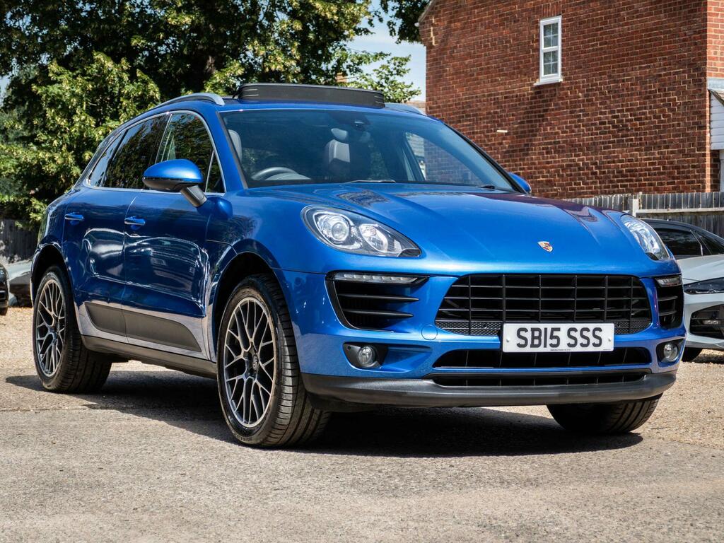 Porsche Macan S Blue #5