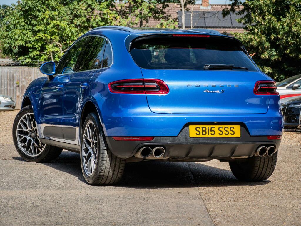 Porsche Macan S Blue #2