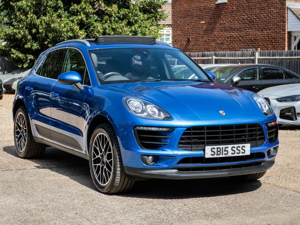 Porsche Macan S Blue #4