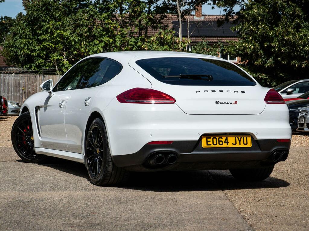 Porsche Panamera 3.0D V6 Tiptronics Euro 5 Ss White #2