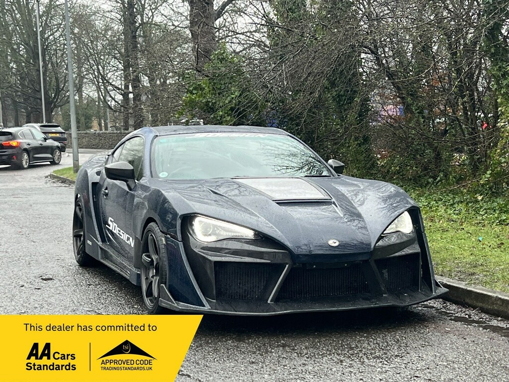 Toyota GT86 Gt Sd-2 Grand Blue Exposed Carbon Wide Body De Blue