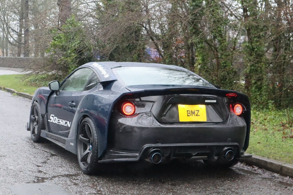 Toyota GT86 Gt Sd-2 Grand Blue Exposed Carbon Wide Body De Blue #5