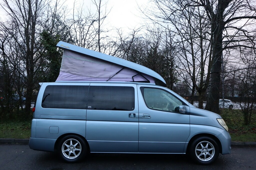 Nissan Elgrand 2.5 E51 4Wd Dream Star Camper Blue #2