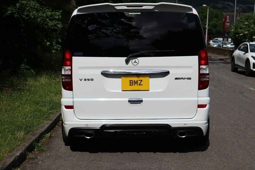 Mercedes-Benz V Class V6 Trend Luxary Package 7S Amg Wide Body YJ62XMD White #4